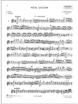 6 Duos op. 48 - Ignaz Pleyel - Partition - Violon